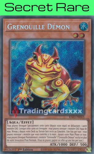 Grenouille démon - yu-gi-oh!,