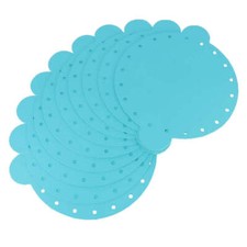 Lot de 10 découpes de cuir