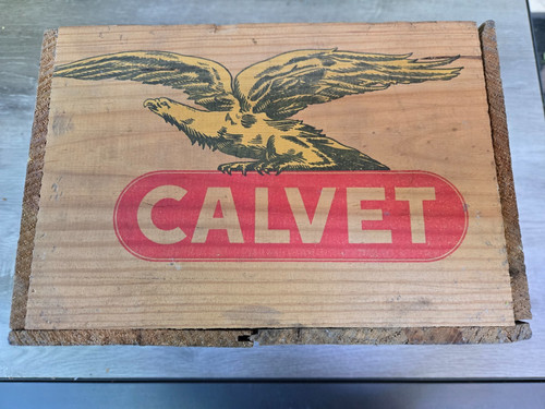 Caisse vin calvet co - vin,