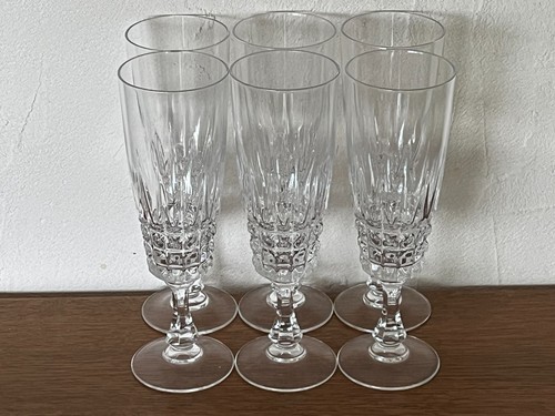 Verre flute à champagne - 6, x