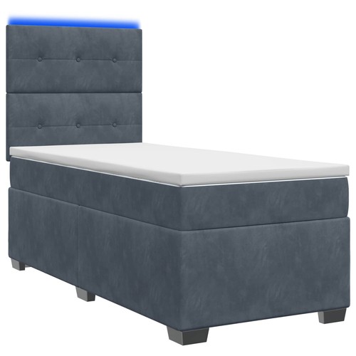 Lit box spring - avec, matelas