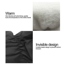 1 Paire De Moufles De Ski Pour