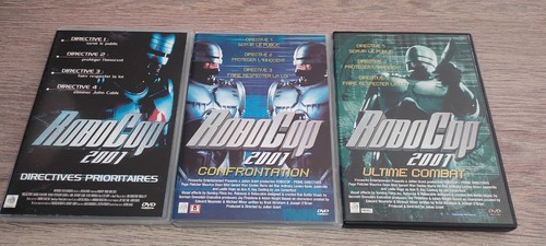 Rare 3 dvd robocop - *, 2001