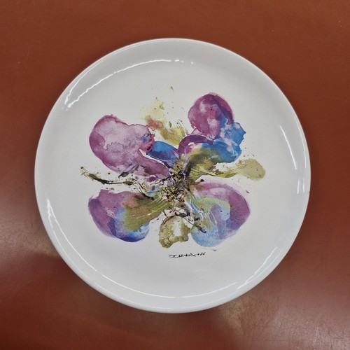 Assiette orchidee zao - l'orchidee,