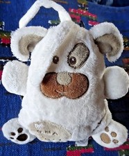 EB /  DOUDOU ET COMPAGNIE MA BOITE A MUSIQUE CHIEN BLANC BEIGE 20 CM TTBE lire