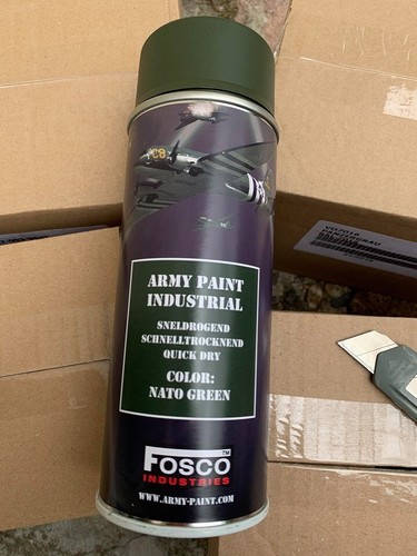 Bombe peinture ww2 fosco - bombe, de