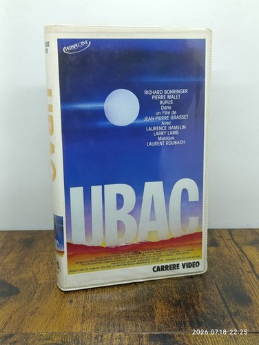 Vhs ubac k7 vidéo - vhs,