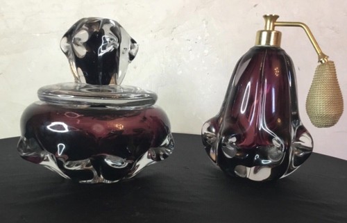 Flacons ancien pots - et,