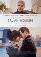 LOVE AGAIN - CELINE DION - ORIGINAL SMALL FRENH MOVIE POSER
