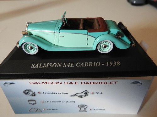 Voiture miniature salmson s4e - miniature,