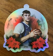 2025-26 Topps Holiday #DCO-CF Cooper Flagg Die-Cut Ornament RC Dallas Mavericks