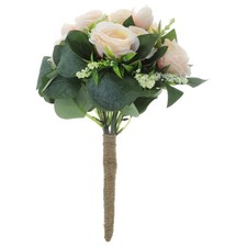  Bouquet de fleurs artificielles, Bouquet de mariée, décor de centre de Table