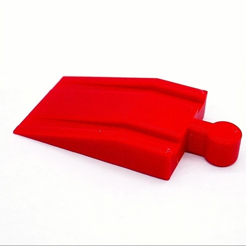 Rouge pièce rampe de sol - de,