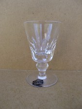 ancien verre en cristal de Saint louis modéle Jersey ht 11.3 cm étiquette