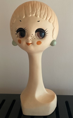 Tête twiggy vintage porte - tête,