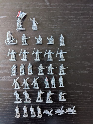 Lot figurines soldats 1ere - lot,
