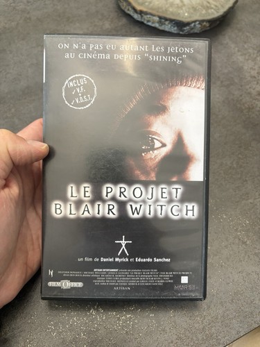 Vhs projet blair - le,