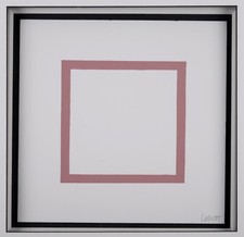 Sol LeWitt - Five Geometric Figures in Five Colors, Plate 4, 1986 - Hand signed