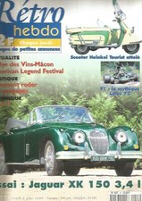 RETRO HEBDO N°15 JAGUAR XK 150 3.4L / SCOOTER HEINKEL TOURIST ATTELE / FORD T