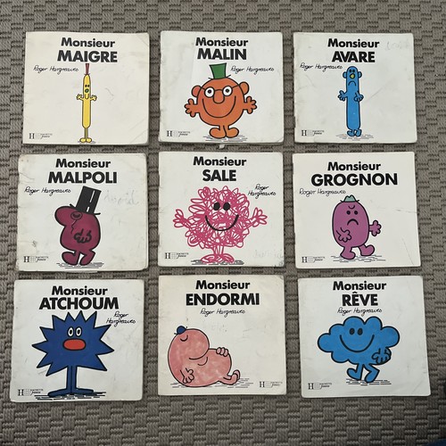 Lot livres monsieur - monsieur, madame