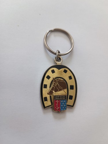 Porte clés fer cheval - porte, à