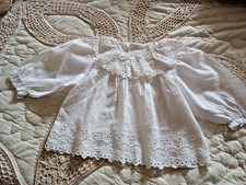 Brassière coton blvintage pour poupée ou baigneur ancien convert snf petit colin