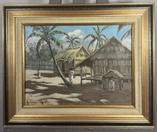 Ambroise RAKOTO (XX) Huile sur