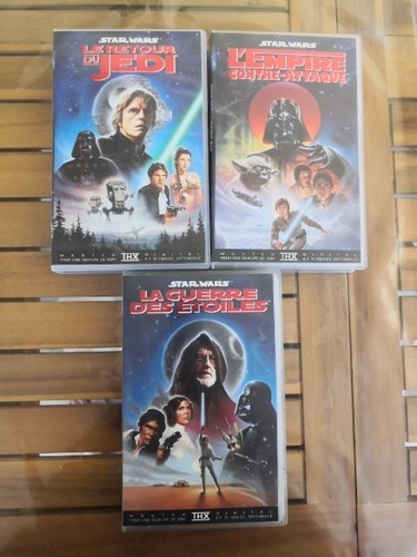 Vhs trilogie star wars - vhs,