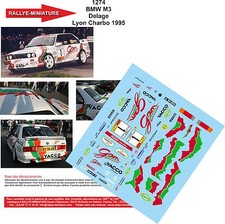DECALS 1/24 REF 1274 BMW M3
