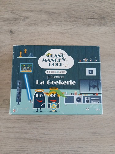 Jeu humour geekerie blanc - geekerie.,