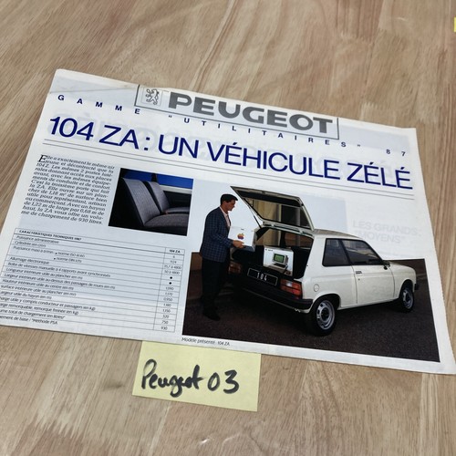 Peugeot 1987 commercial - peugeot,