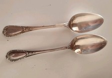 christofle 2x cuillères à