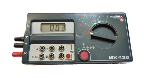 Metrix mx435 multimetre - metrix,
