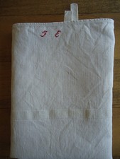 TORCHONS RIDEAUX CACHE-TORCHONS LIN CHEMINS DE TABLE LINGE ANCIEN