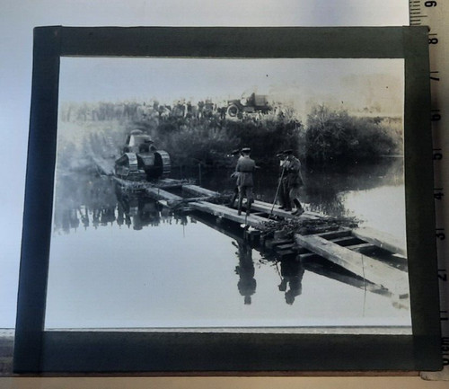 Plaque diapositive photo chars - photo,