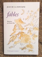Livre Fables de Jean de la Fontaine illustrées par Joann Sfar