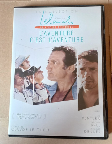 Dvd claude lelouche aventure - claude,