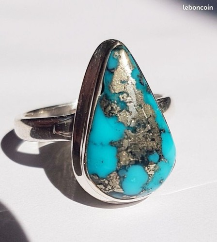 09g rare bague turquoise - 5,09g,