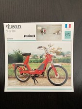 CARTE FICHE MOTO collection