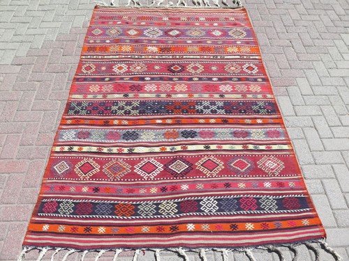Tapis boho kilim turc vintage