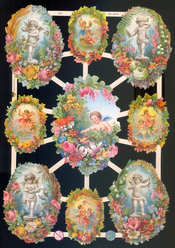 Victorian style die - die, paper