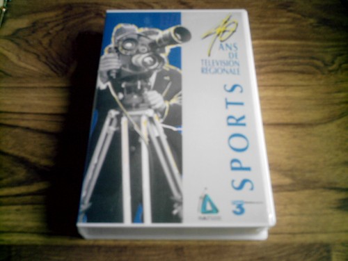 Cassette vidéo vhs - 40, ans