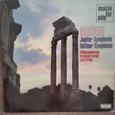 LP Mozart Jupitersinfonie
