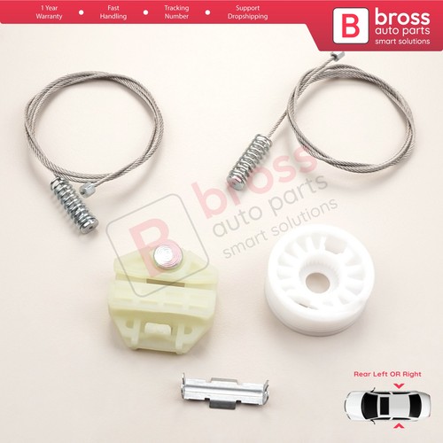 Window regulator set - regulator, rear