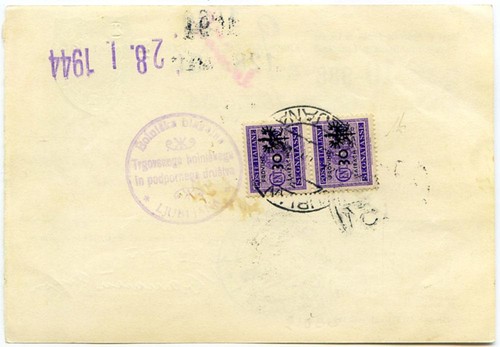 Ljubljana occupation - ljubljana.,