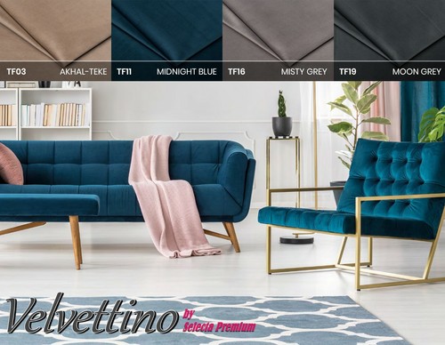 Tissu velvettino mètre - velvettino, au