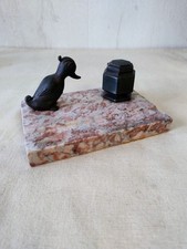 ENCRIER ART DECO EN MARBRE Et