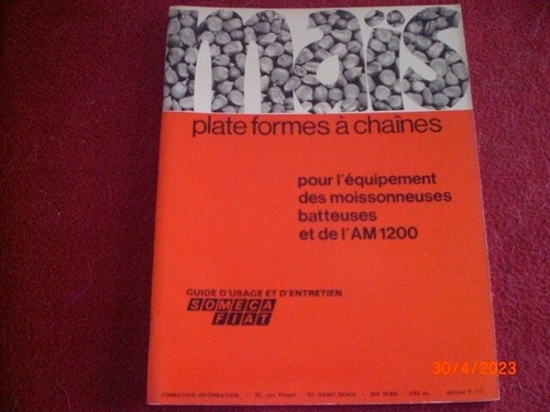 Guide usage plate forme a - forme,
