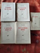 5 Livres Joseph Kessel Nrf