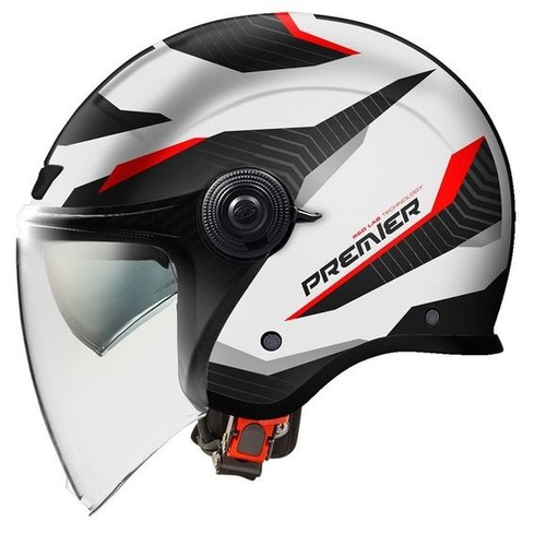 Casque moto jet premier city - casque,